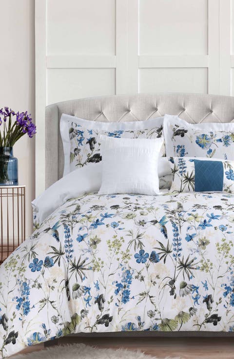 Amalfi Cotton Sateen Comforter & Sham Set