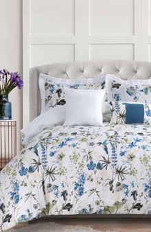 AZORES HOME Amalfi Cotton Sateen Comforter & Sham Set