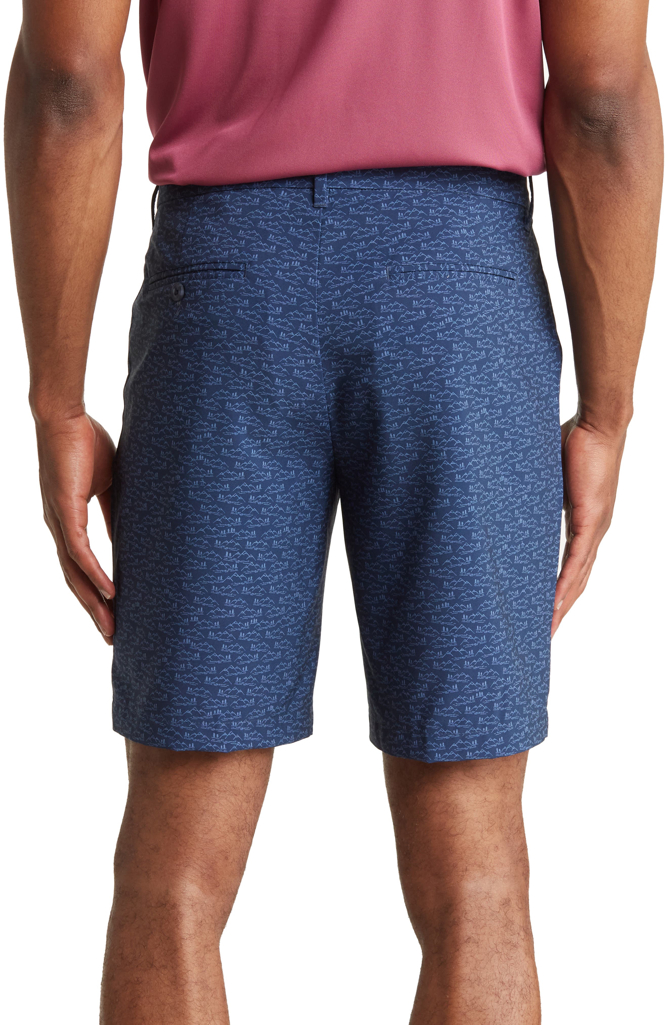 Novelty Patterned Golf Shorts - image 2