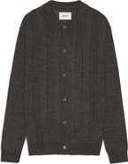 NN07 Thor Pointelle Wool Blend Cardigan