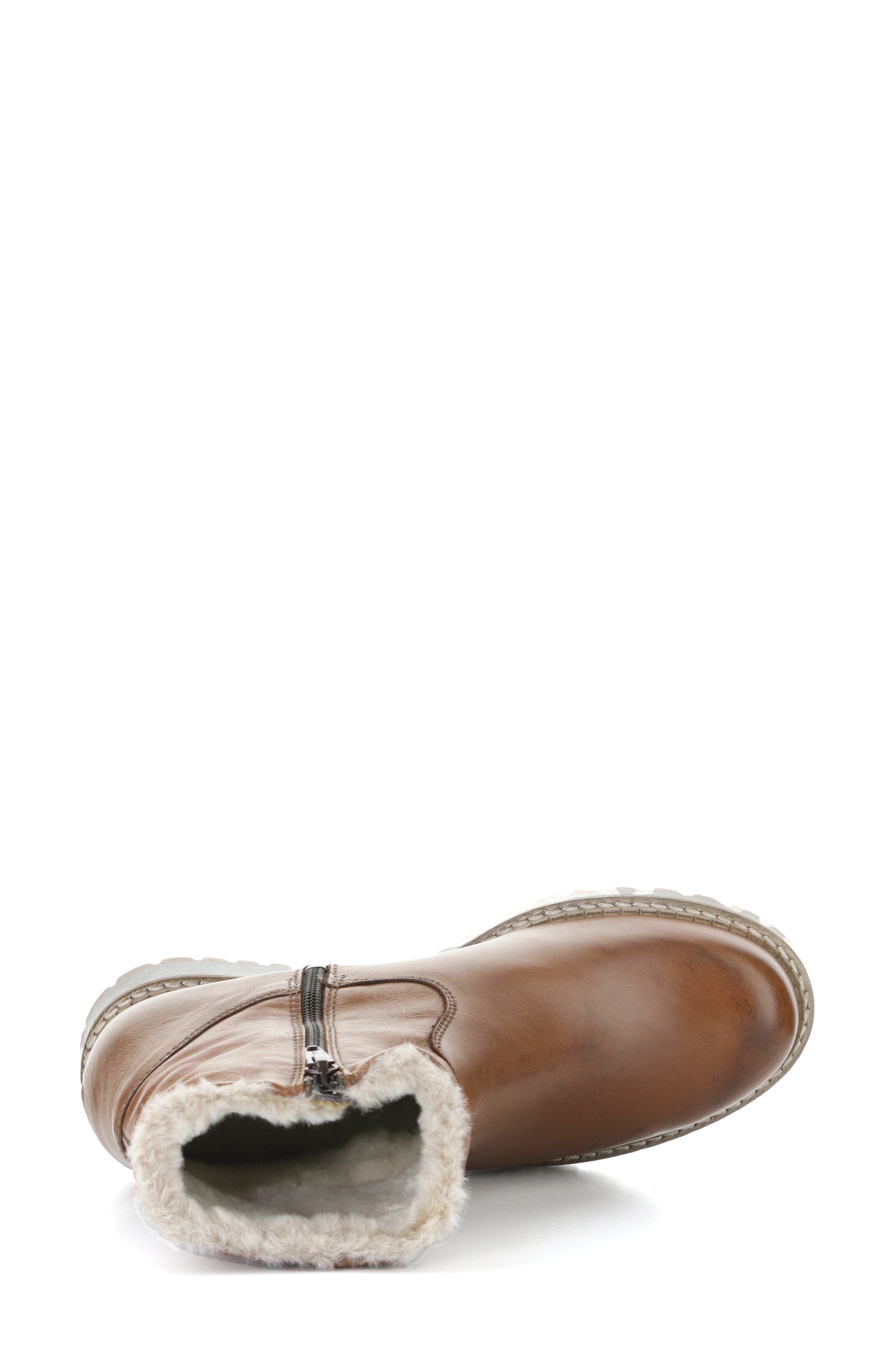 Calib Waterproof Bootie, Alternate, color, RICH TAN/ BRUSHED FEEL