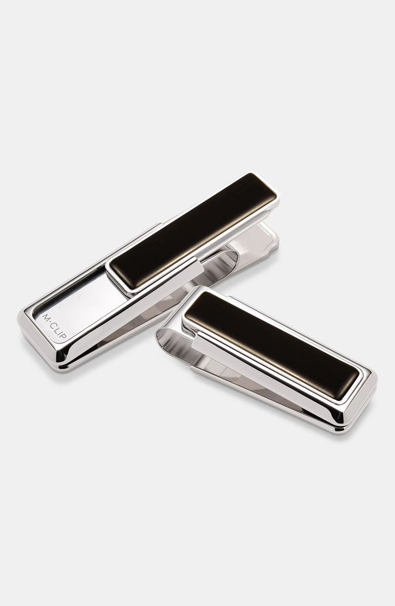 M-Clip<sup>®</sup> Wood Inlay Money Clip, Main, color,