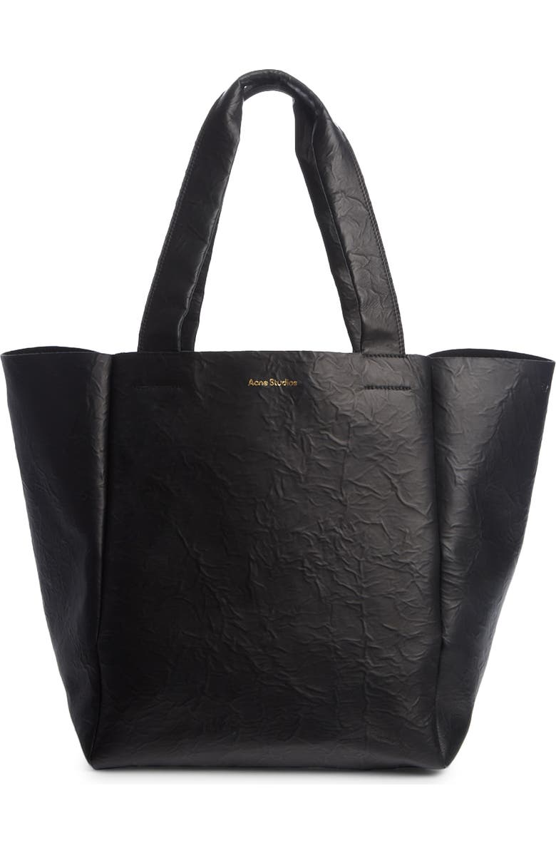 Acne Studios Aldene Leather Tote, Main, color,