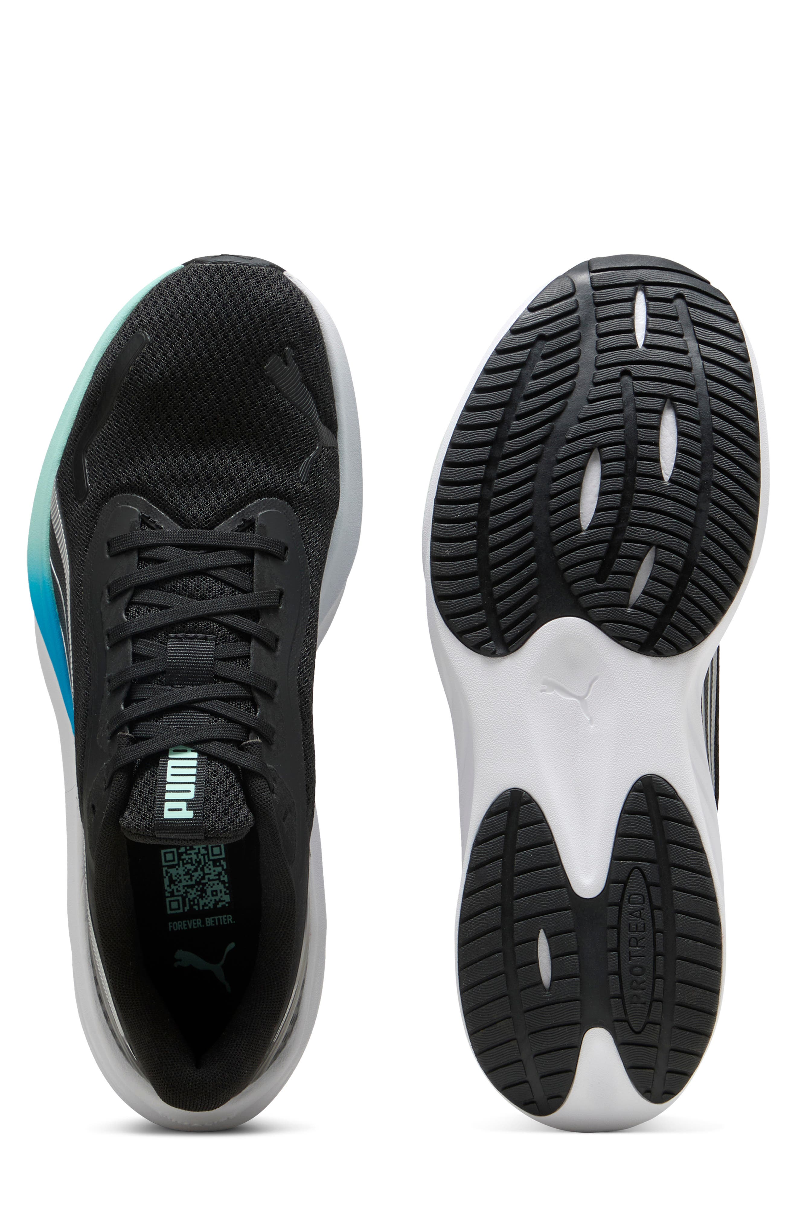 PUMA Pounce Lite Running Shoe, Alternate, color, Black