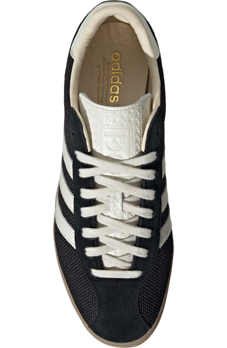adidas Gender Inclusive Gazelle Indoor Pro Sneaker, Alternate, color, Black/Off White/Warm Sandstone