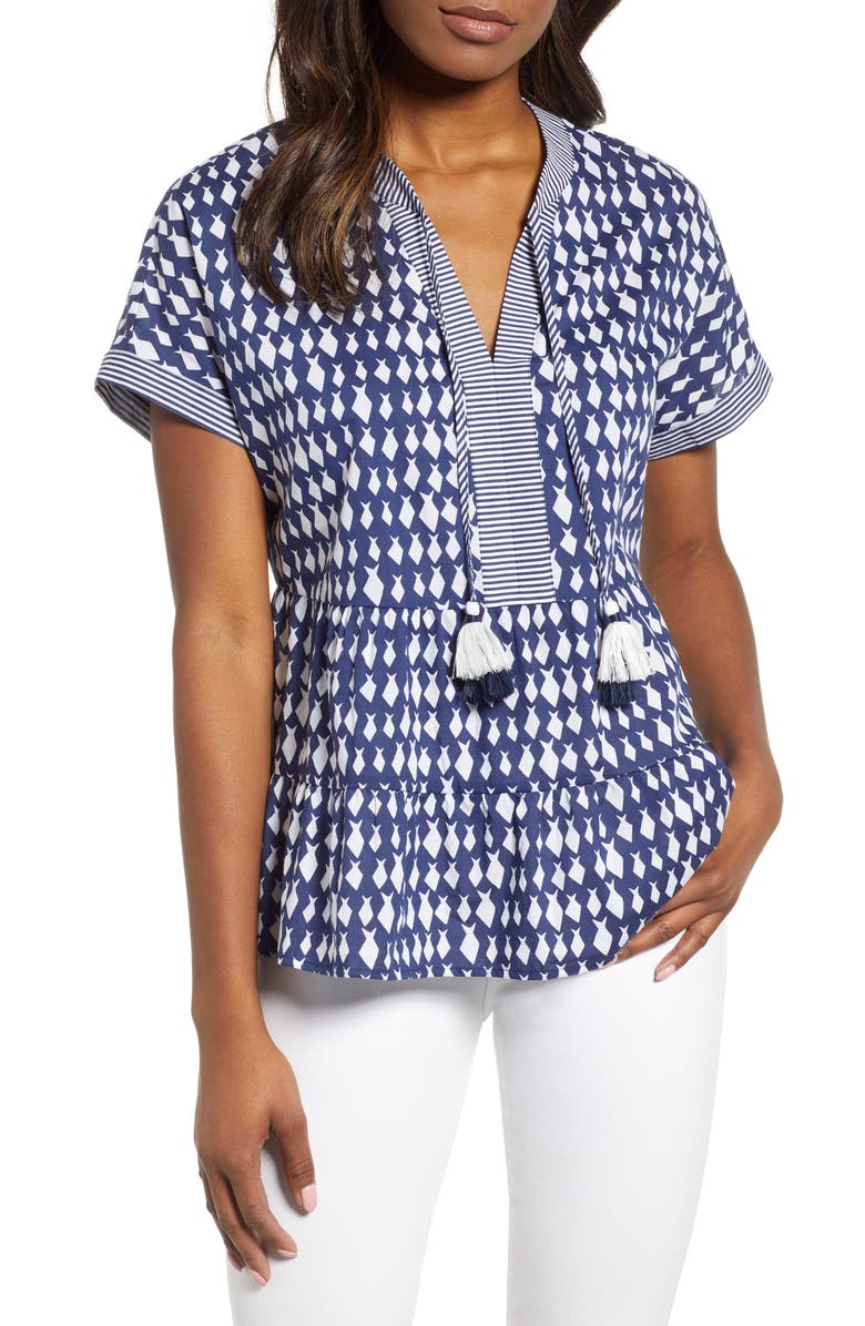vineyard vines Diamond Fish Top, Main, color, 