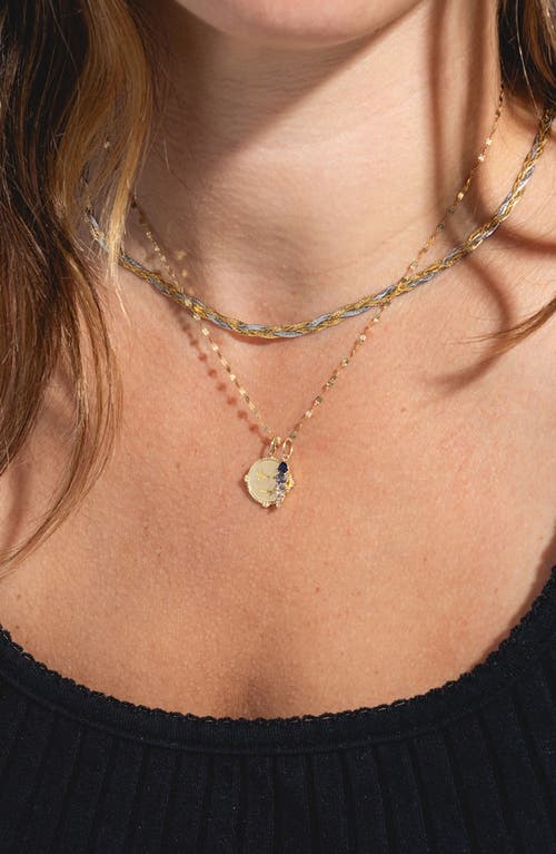 Local Eclectic You Are Magic Solid Gold Coin Charm In Gold