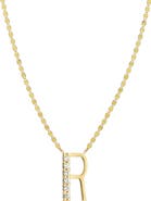 LANA 14K Gold Initial Pendant Necklace