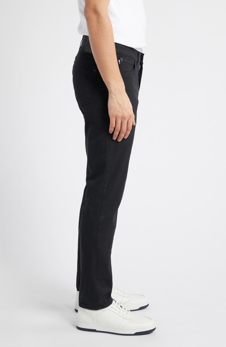 Brax Chuck Modern Fit Marathon Cotton Stretch Twill Pants, Alternate, color, Black