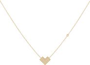 LuvMyJewelry Home One Way Diamond Pendant Necklace - 0.09ct.