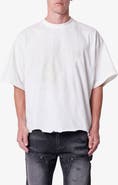 mnml Moth Eaten Crop T-Shirt