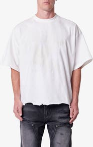 mnml Moth Eaten Crop T-Shirt