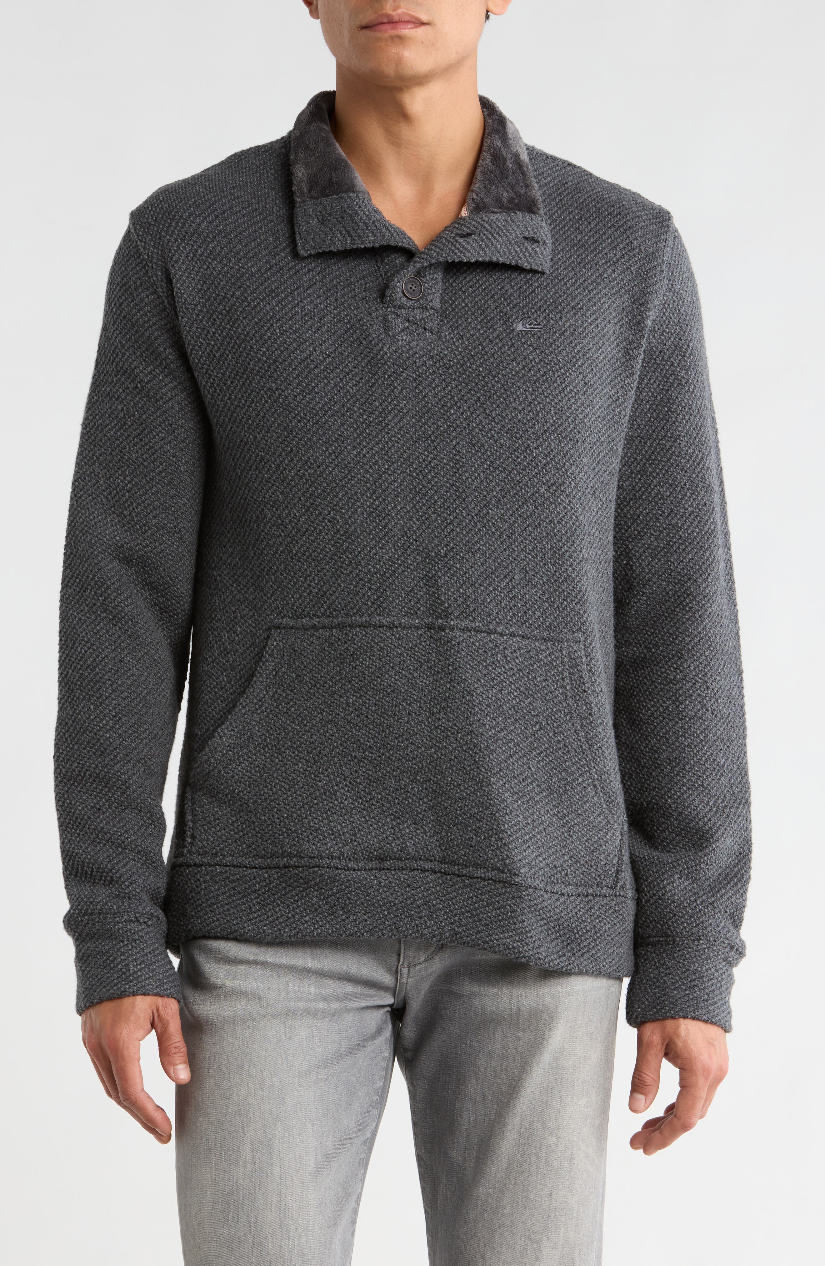 Quiksilver Hacci Faux Fur Lined Pullover