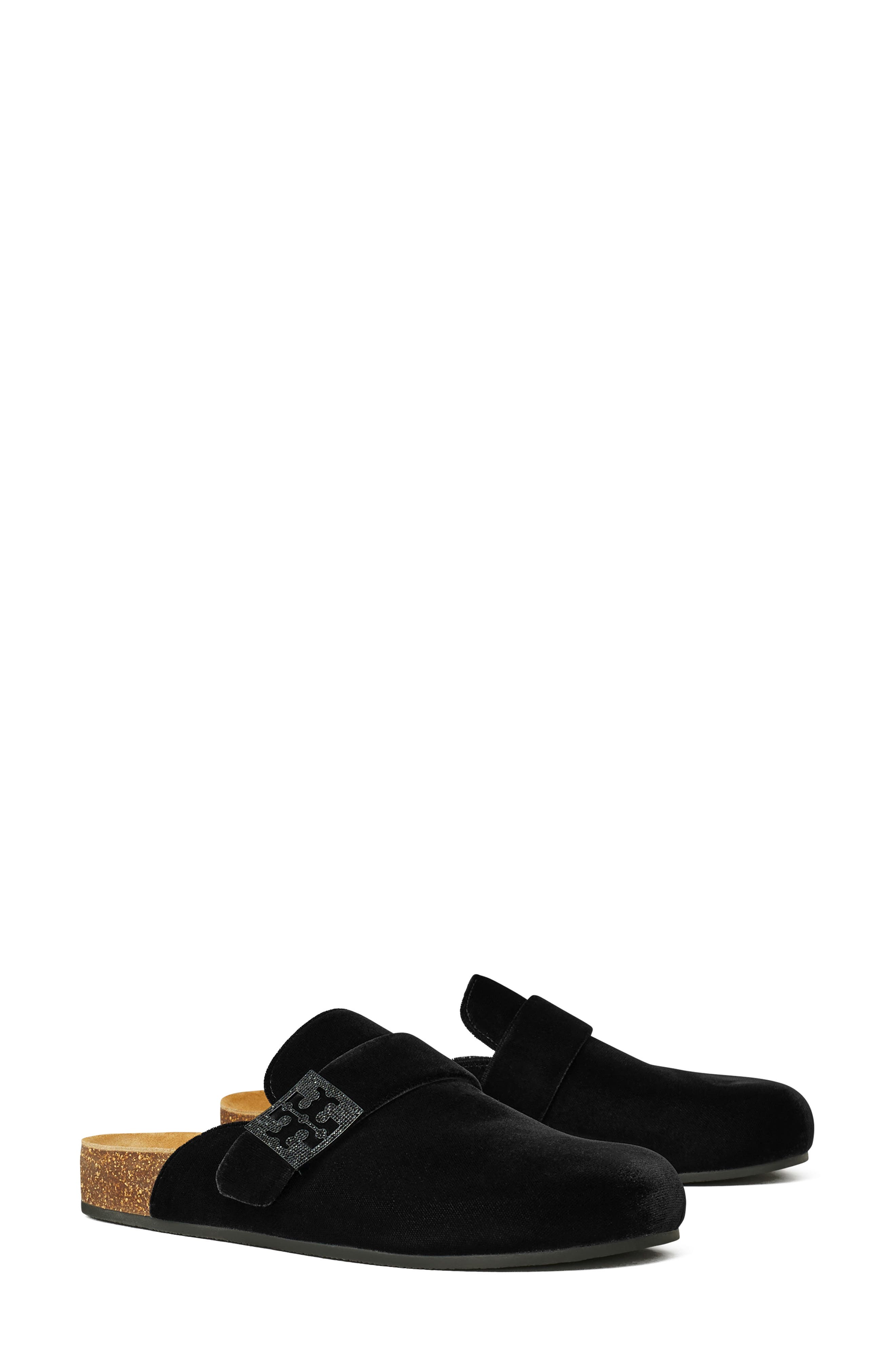 Tory Burch Mellow Pavé Mule In Black