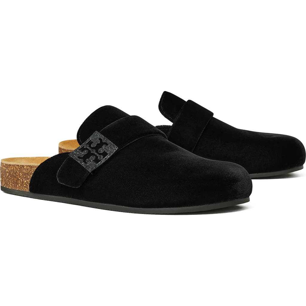 Tory Burch Mellow Pavé Mule In Black