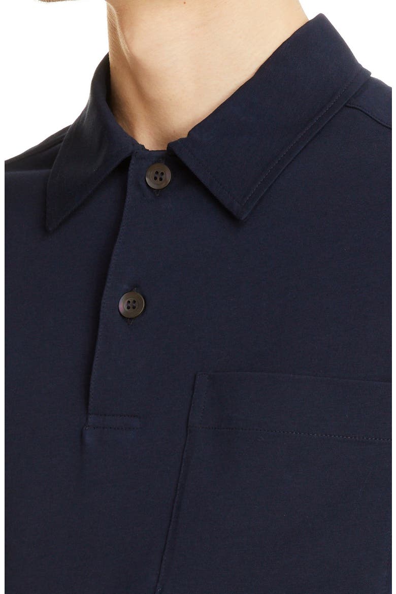 Helder Short Sleeve Jersey Polo, Alternate, color, NAVY