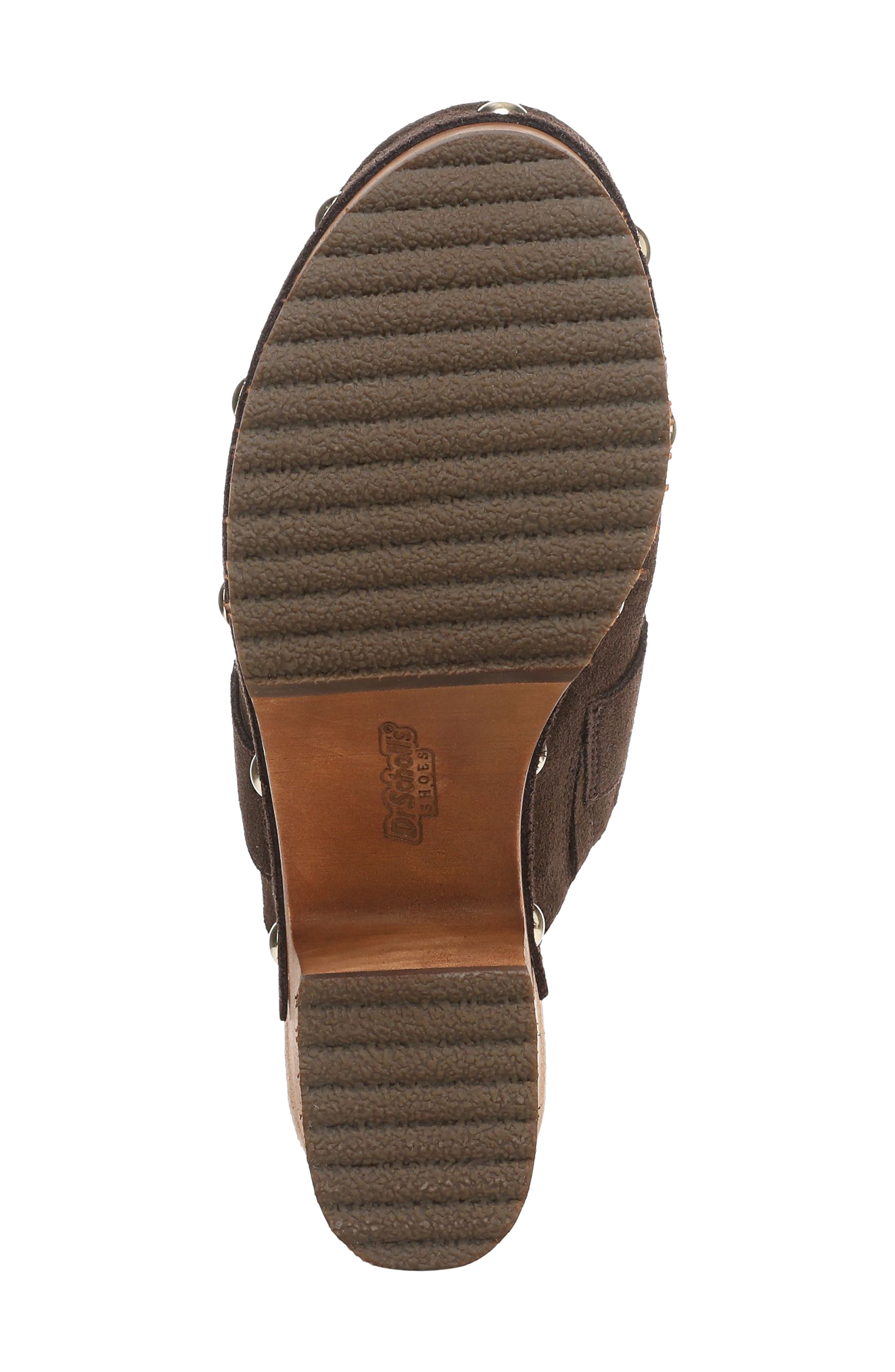 Dr. Scholl's Original Feels Platform Clog, Alternate, color, Dark Brown