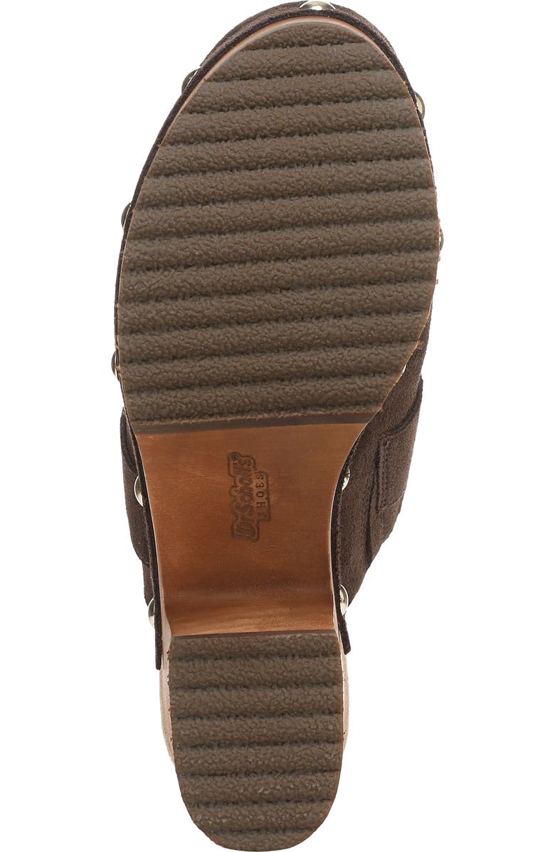 Dr. Scholl's Original Feels Platform Clog, Alternate, color, Dark Brown