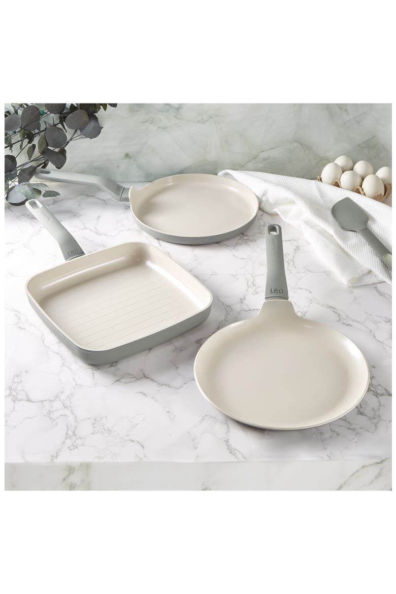 Leo Balance CeraGreen Pancake Pan, Alternate, color, GREY