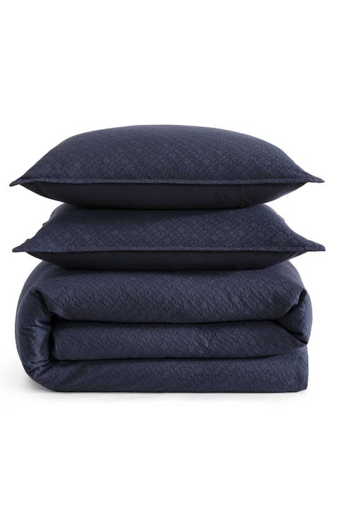 Monogram Matelassé Comforter & Pillow Shams Set