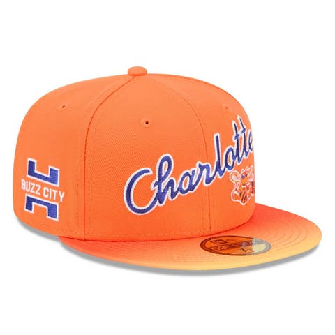 Men
s New Era Orange Charlotte Hornets 2025/26 City Edition Alternate 59FIFTY Fitted Hat