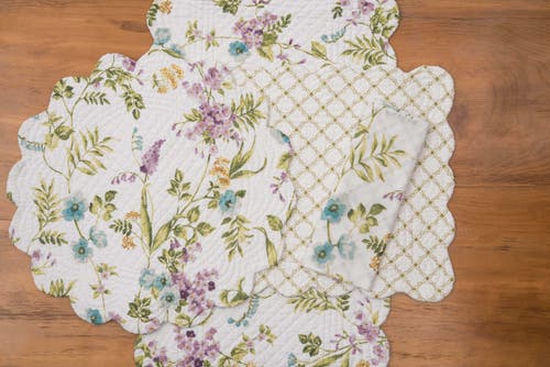 C & F Home C&f Home Carley Table Runner 14" X 51" In Green