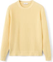 MANGO Crewneck Cotton Blend Sweater
