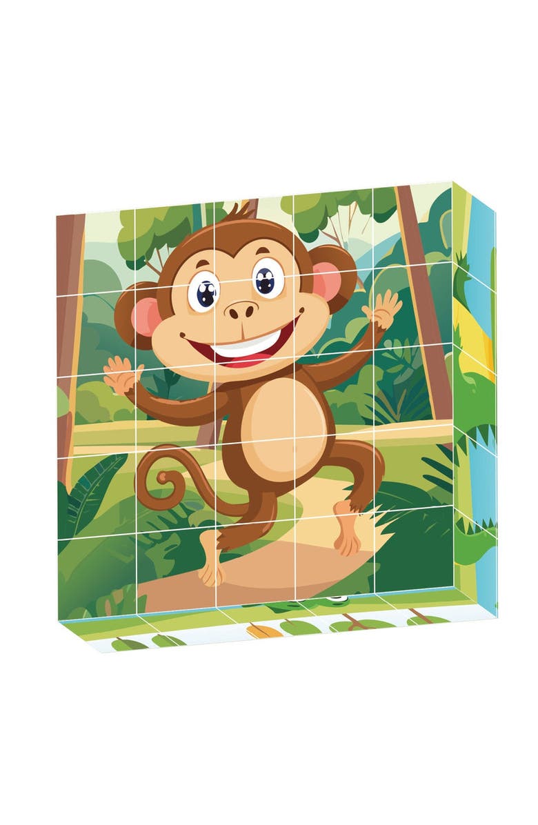 CONTIXO Animal Puzzle Blocks, Alternate, color, Multi Color