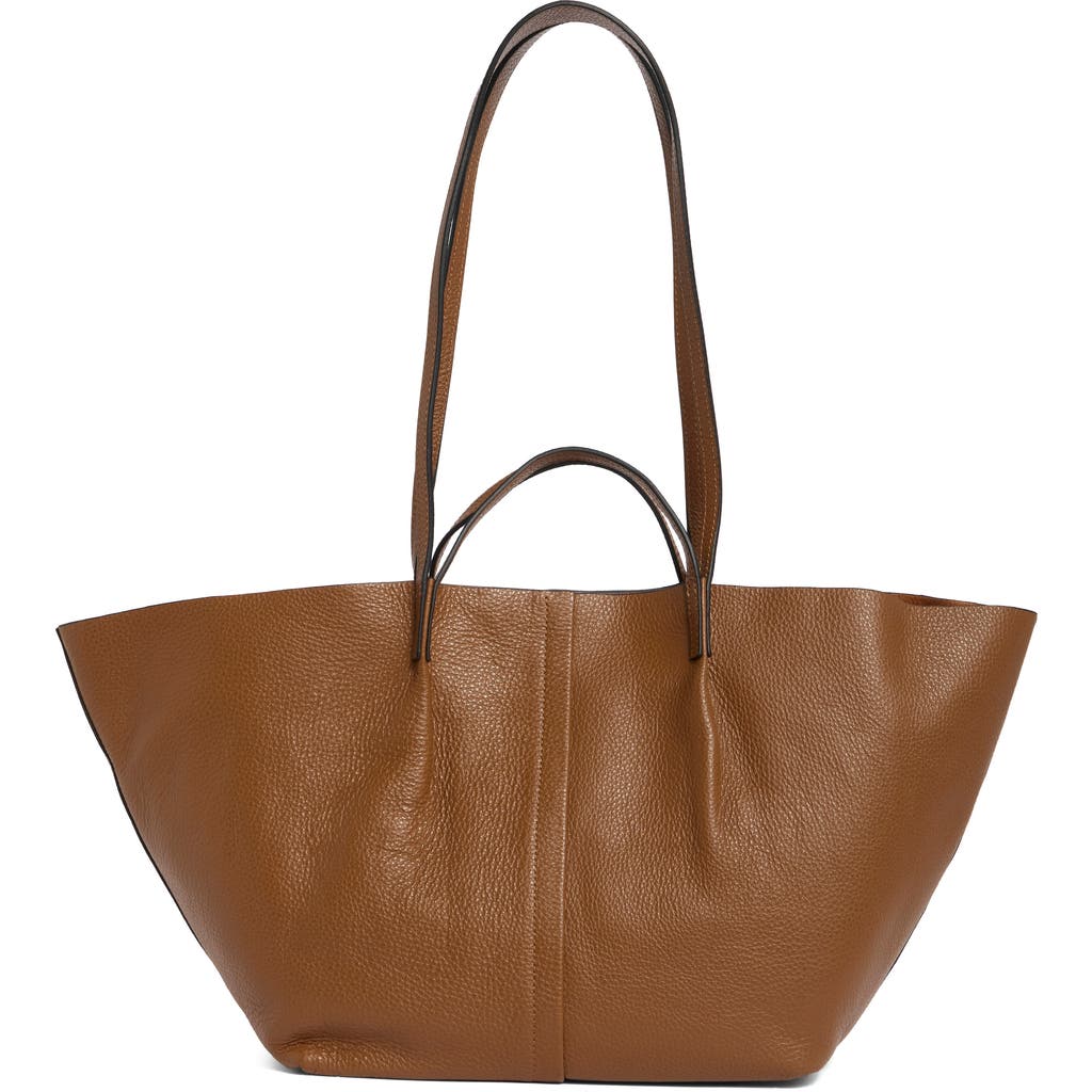Allsaints Odette Tote Bag In Sepia Brown