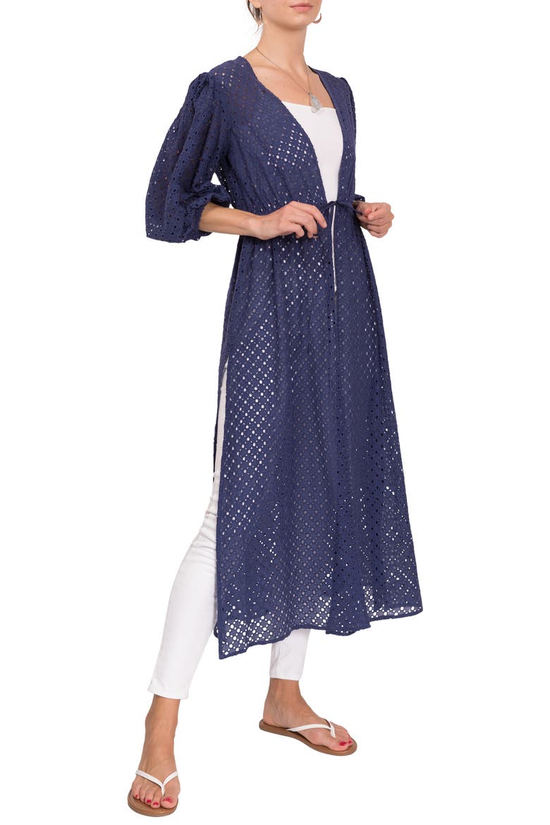 Kittie Cover-Up Wrap, Main, color, NAVY