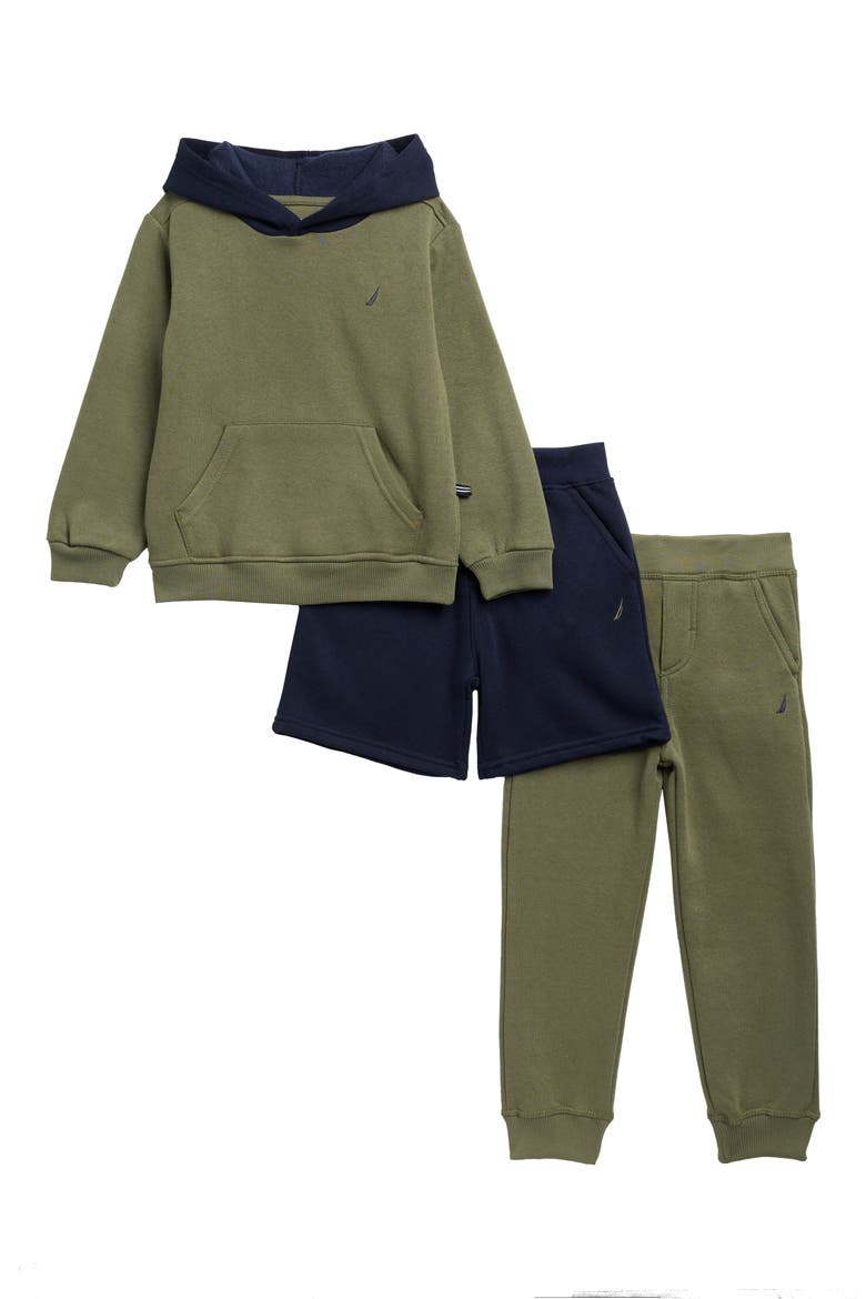 Kids' Hoodie, Shorts & Joggers Set, Main, color, PREPACK ASSORTED