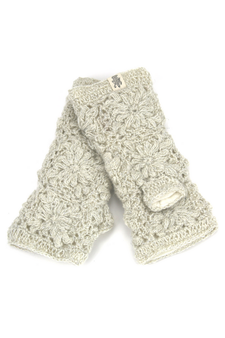 Metal Vein Handwarmers, Main, color, White/Gold