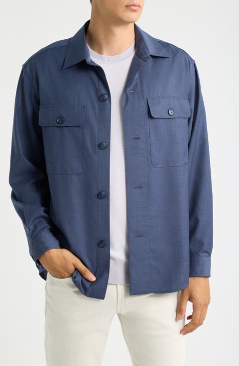 Carper Virgin Wool Shirt Jacket