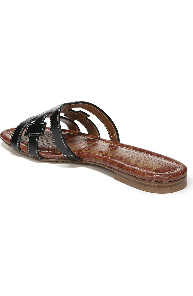 Sam Edelman Bay Cutout Slide Sandal - Wide Width Available, Alternate, color, Black