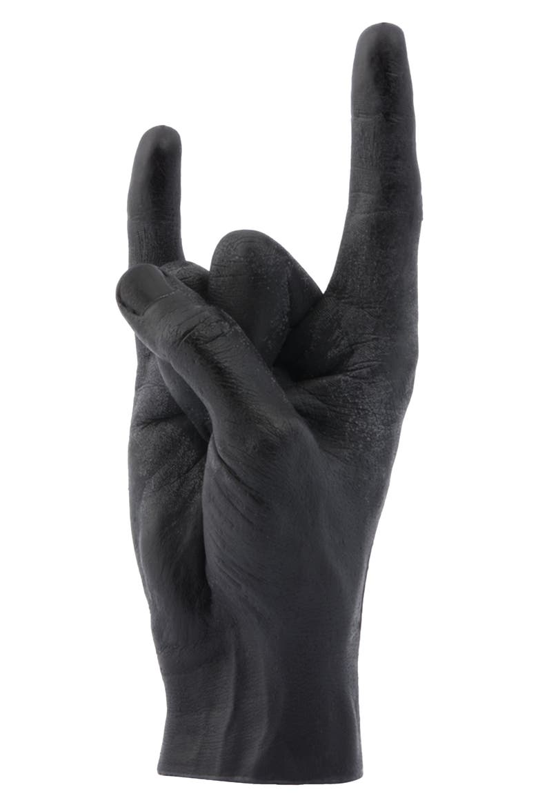 You Rock Hand Candle, Main, color, BLACK