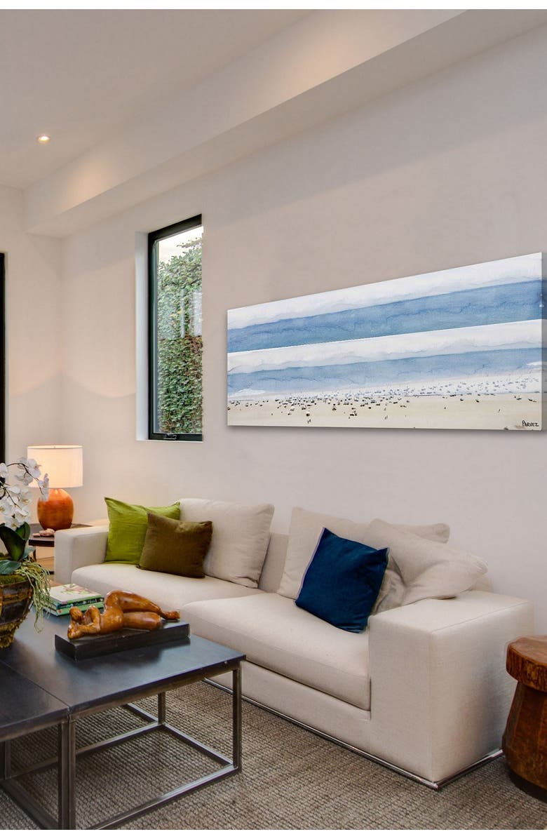 MARMONT HILL House Ipanema Painting Print on Wrapped Canvas - 30" x 10", Alternate, color,
