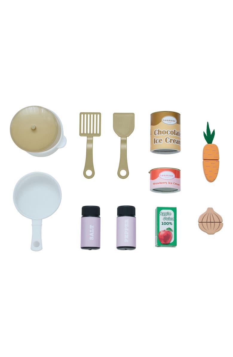 Teamson Kids Little Chef Chester Play Kitchen & Accessories, Alternate, color, Purple