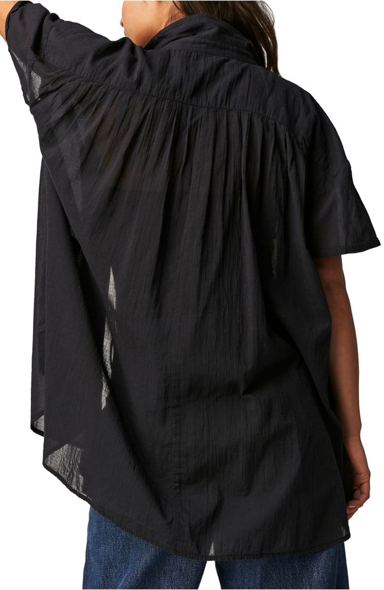 Free People Float Away Button-Up Shirt, Alternate, color,