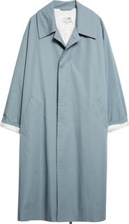 MM6 Maison Margiela Water Repellent Cotton Gabardine Raincoat