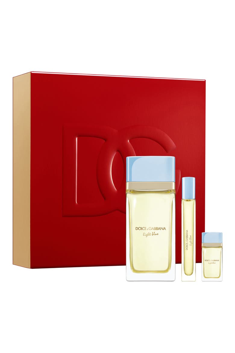Light Blue Eau de Parfum Trio Gift Set, Main, color, NO COLOR