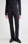 Max Mara Nebbia Stretch Virgin Wool & Cotton Jersey Pants