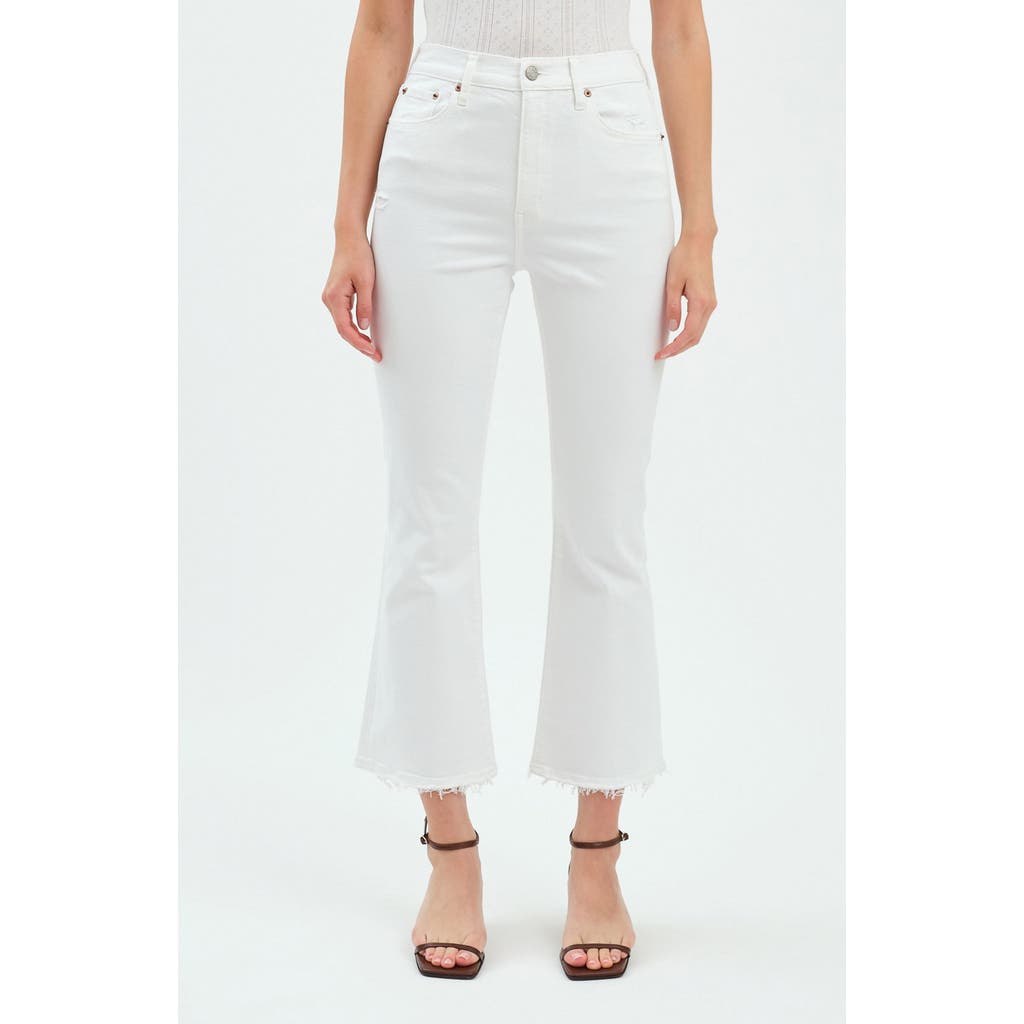 Shop Daze Shy Girl Cotton Blend Jeans In Lamb Vintage