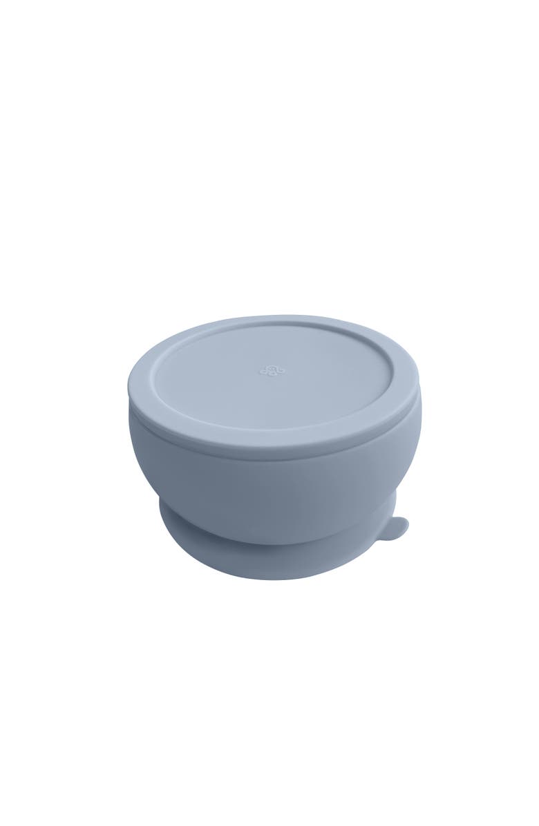 Abiie Octopod<sup>®</sup> Silicone Baby Suction Bowl - Lid, Main, color, Grey