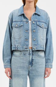 DAZE Bestie Crop Denim Jacket