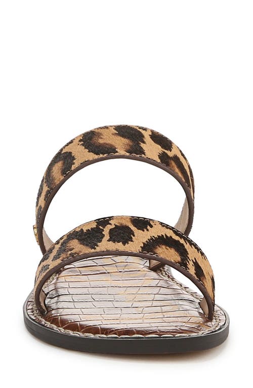 Shop Sam Edelman Gala Slide Sandal In Cyprus Tan Multi