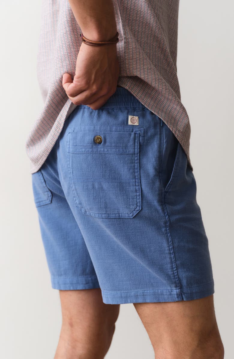 Marine Layer Saturday Beach Shorts, Alternate, color, Cornflower Blue
