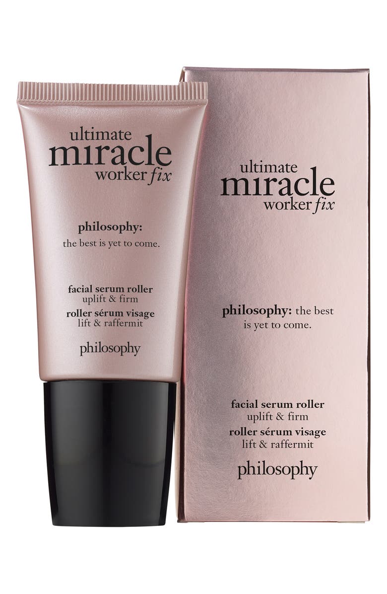 philosophy ultimate miracle worker fix facial serum roller, Alternate, color,