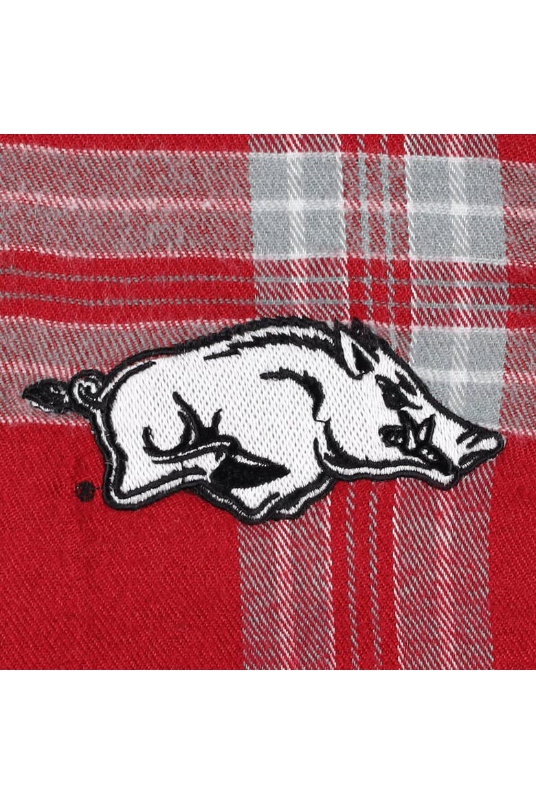 Men's Profile Cardinal/Gray Arkansas Razorbacks Big & Tall 2-Pack T-Shirt & Flannel Pants Set, Alternate, color, Cardinal