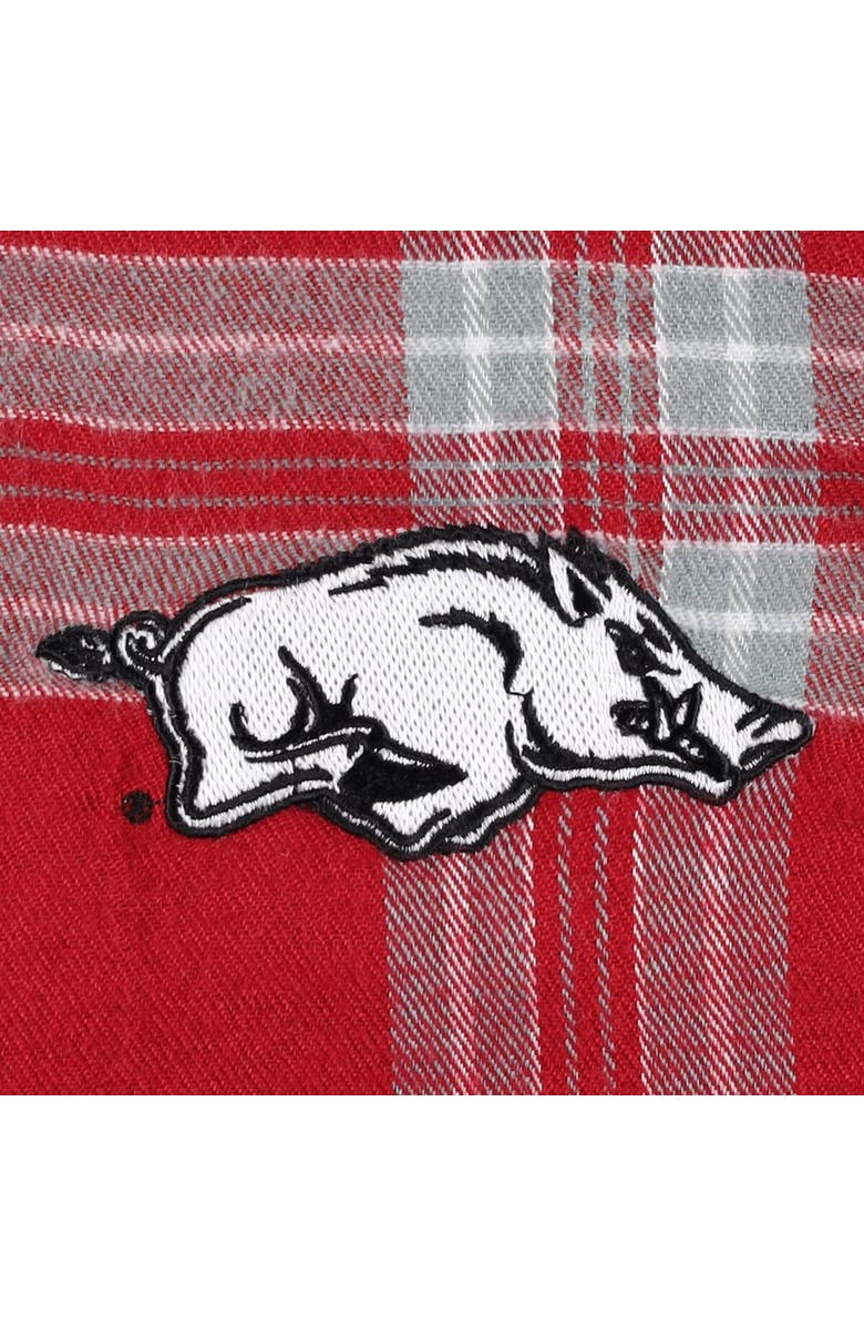 PROFILE Men's Profile Cardinal/Gray Arkansas Razorbacks Big & Tall 2-Pack T-Shirt & Flannel Pants Set, Alternate, color, Cardinal