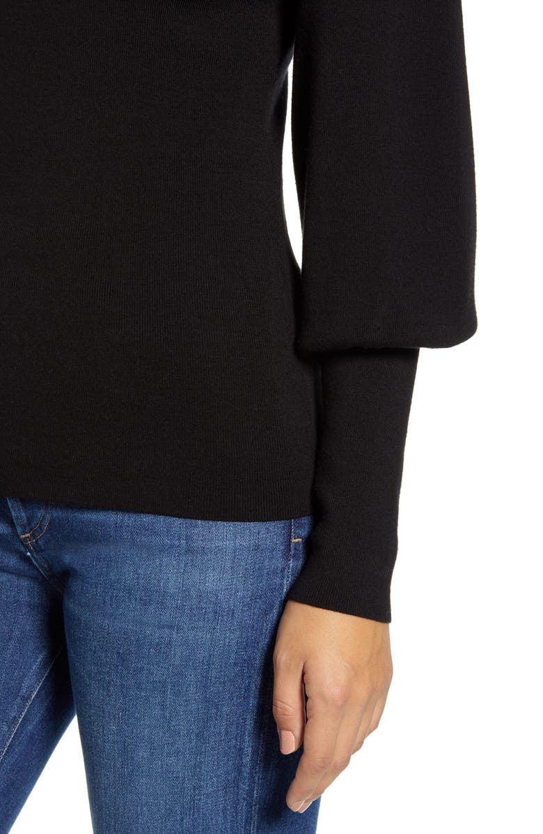Rachel Parcell Juliet Sleeve Sweater, Alternate, color,